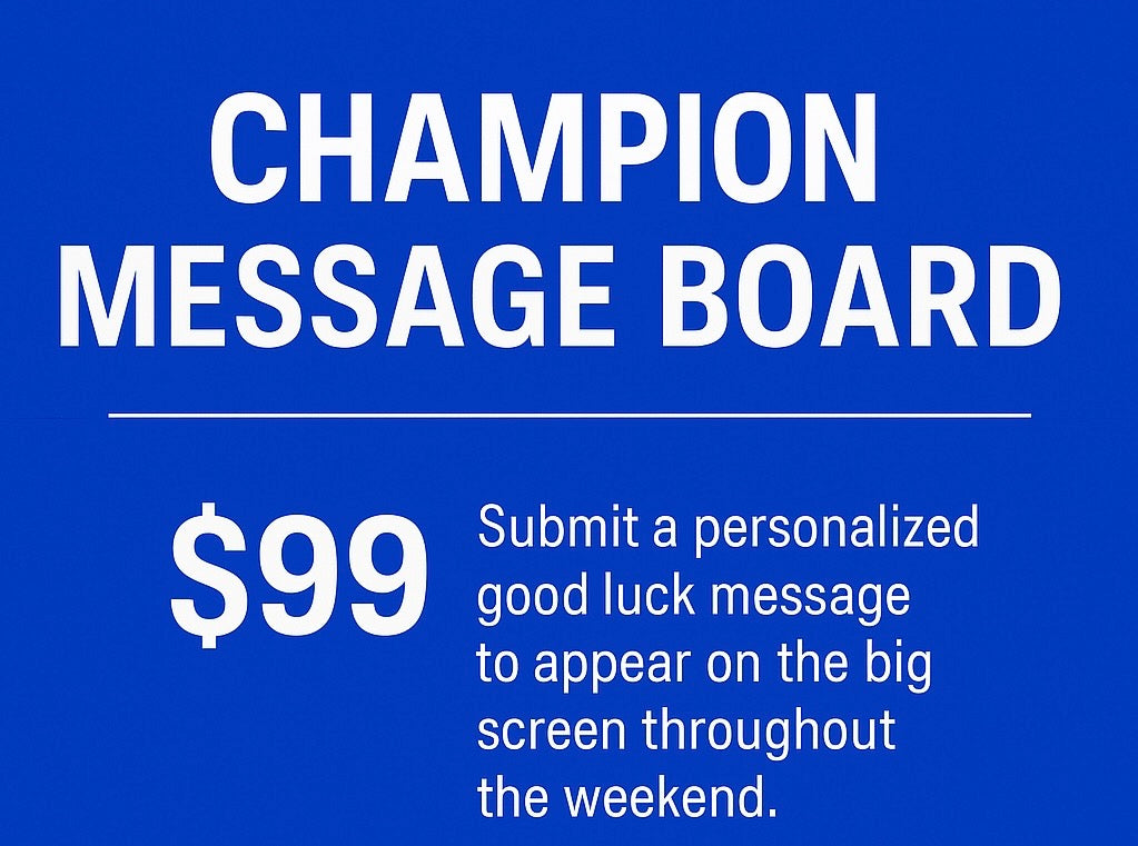 Champion Message Board - World Convention