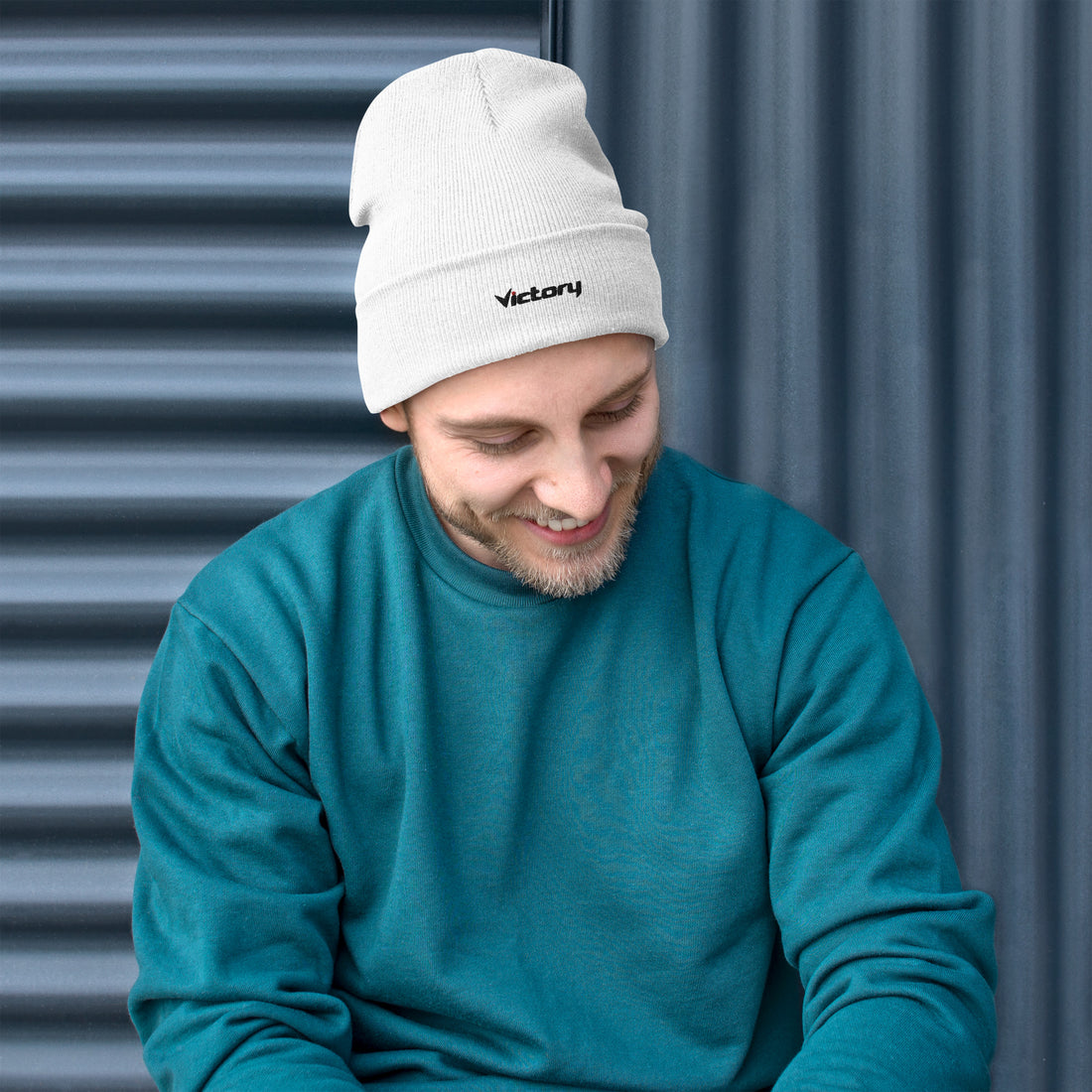 The Victory Beanie (White)