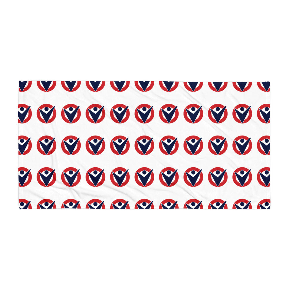 Victory Beach Towel (Red, White and Blue)