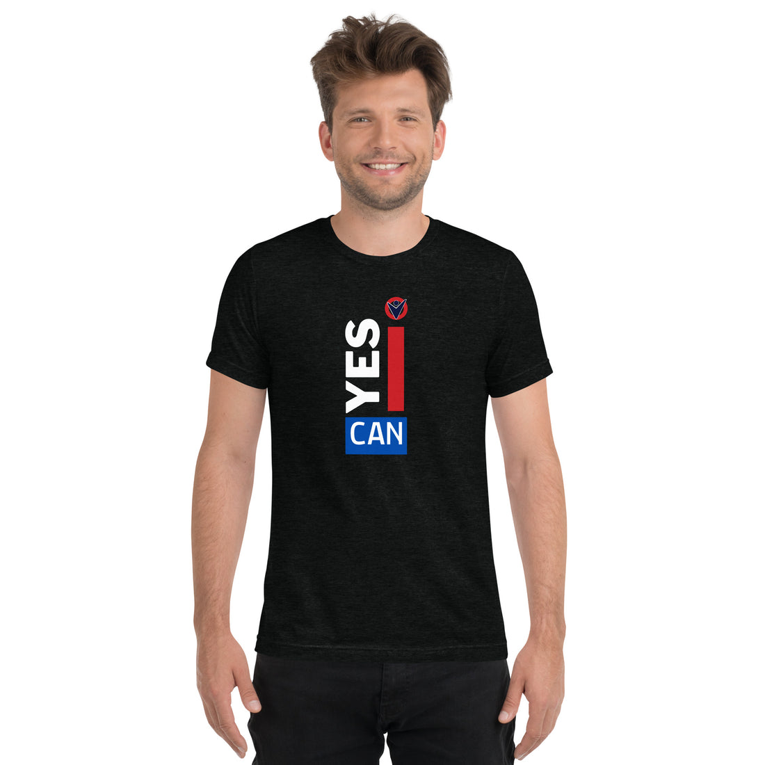 'Yes I Can' T-Shirt (Black)