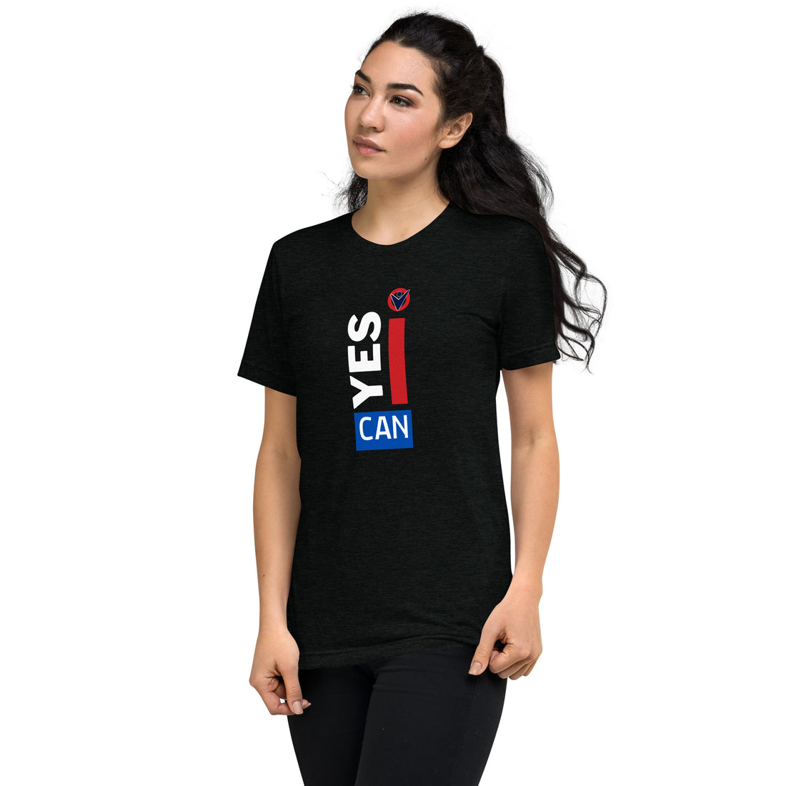 'Yes I Can' T-Shirt (Black)